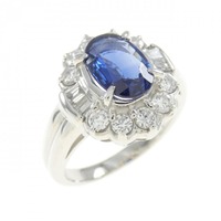 PT サファイヤ リング 1.30CT