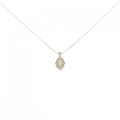 【新品】K18YG ダイヤモンド ネックレス 0.20CT