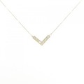 【新品】K18YG ダイヤモンド ネックレス 0.25CT