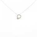 【新品】K18YG リング ダイヤモンド ネックレス 0.15CT