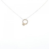 【新品】K18YG リング ダイヤモンド ネックレス 0.15CT