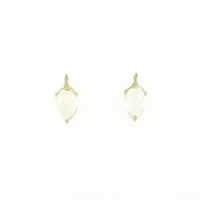 K18YG ムーンストーン ピアス