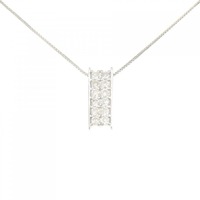 K18WG ダイヤモンド ネックレス 0.30CT