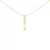 K18YG ダイヤモンド ネックレス 0.19CT