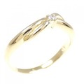 K18YG ダイヤモンド リング 0.02CT
