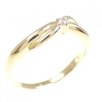 K18YG ダイヤモンド リング 0.02CT