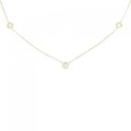 K18YG ダイヤモンド ネックレス 0.50CT