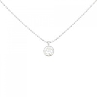 PT ソリティア ダイヤモンド ネックレス 0.71CT