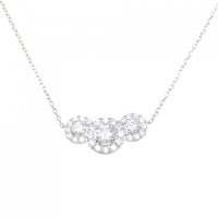 PT ダイヤモンド ネックレス 0.75CT