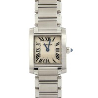 カルティエ タンクフランセーズSM W51008Q3 SS クォーツ