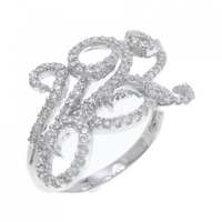 18KWG ダイヤモンド リング 0.77CT