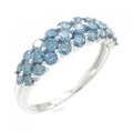 K18WG ダイヤモンド リング 1.30CT