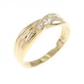 K18YG ダイヤモンド リング 0.03CT