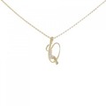 K18YG ダイヤモンド ネックレス 0.23CT