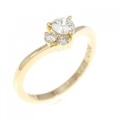 K18YG ダイヤモンド リング 0.227CT