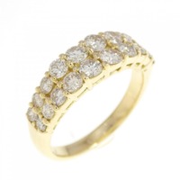 K18YG ダイヤモンド リング 1.01CT
