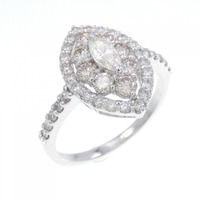 【新品】PT ダイヤモンド リング 1.00CT