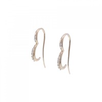 K18PG ダイヤモンド ピアス 0.30CT