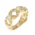 750YG ダイヤモンド リング 0.36CT