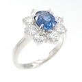 PT 非加熱 スピネル リング 0.95CT