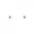 【新品】PT アレキサンドライト ピアス 0.12CT