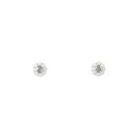 【新品】PT アレキサンドライト ピアス 0.12CT