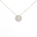 K18PG ダイヤモンド ネックレス 1.002CT G SI2 3EXT