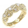 K18YG ダイヤモンド リング 0.43CT