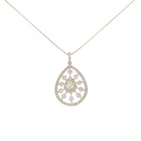 【新品】K18YG ダイヤモンド ネックレス 1.00CT