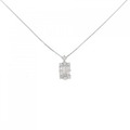 【新品】PT ダイヤモンド ネックレス 0.36CT