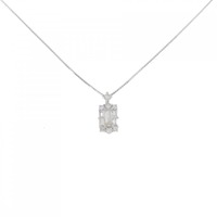 【新品】PT ダイヤモンド ネックレス 0.36CT