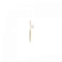 ヒロタカ ボウ イヤーカフ 片耳 0.06CT