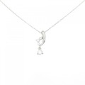 PT ダイヤモンド ネックレス 0.11CT