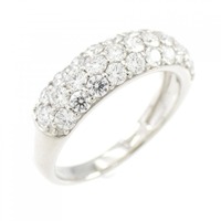 PT パヴェ ダイヤモンド リング 1.00CT