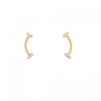 ティファニー Tスマイル ピアス