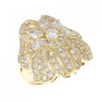 K18YG ダイヤモンド リング 1.34CT