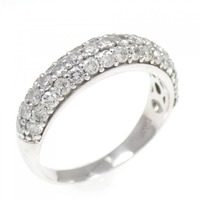 PT パヴェ ダイヤモンド リング 1.00CT