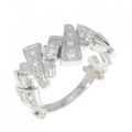 K18WG ダイヤモンド リング 0.43CT