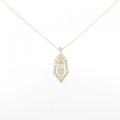 【新品】K18YG ダイヤモンド ネックレス 0.36CT