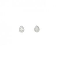 【新品】PT ダイヤモンド ピアス 0.44CT