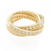 カルティエ スリーバングルズ リング