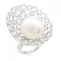 ミキモト 白蝶パール リング 15.1mm