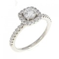 PT ダイヤモンド リング 0.306CT F SI1 VG