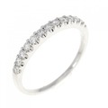 K18WG ダイヤモンド リング 0.25CT