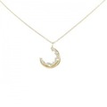 K18YG ダイヤモンド ネックレス 0.12CT