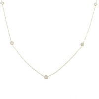 K18YG ダイヤモンド ネックレス 0.35CT