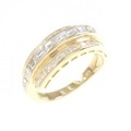 K18YG ダイヤモンド リング 1.33CT