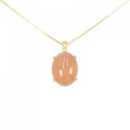 K18YG ロードクロサイト ネックレス 7.17CT