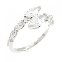 PT ダイヤモンド リング 0.32CT 0.33CT D SI1 マーキスカット