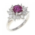 PT ルビー リング 1.01CT